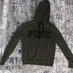 PINK Everyday Lounge Notch Neck Campus Pullover